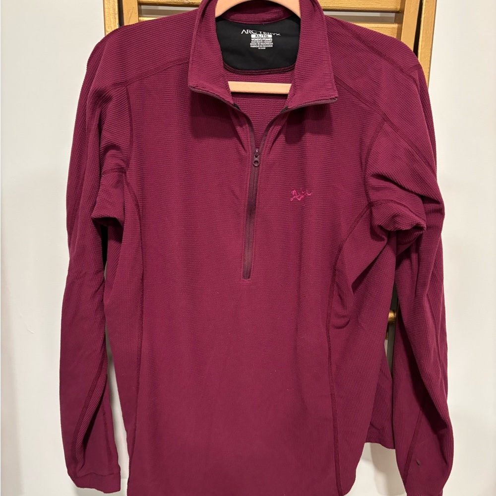 XL quarter zip ARCTERYX